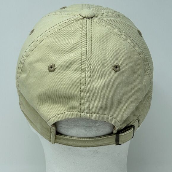 Shinnecock Hills Golf Club Dad Hat Baseball Cap Golfing Golfer Strapback Beige - Picture 3 of 12